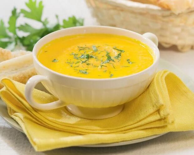 menu during the exacerbation of gout