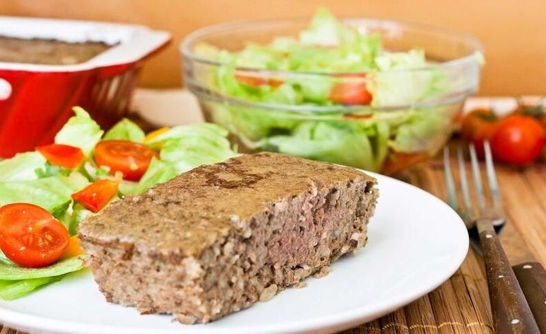 steamed meat pudding for pancreatitis