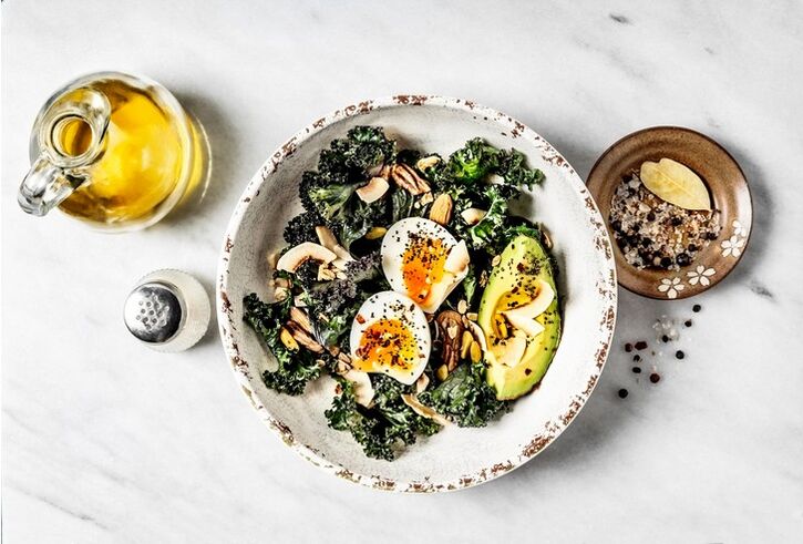 egg diet menu