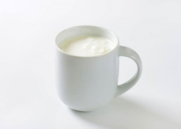 a cup of slimming yogurt