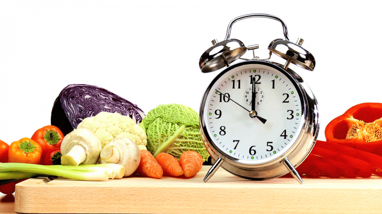 meal time on a buckwheat diet