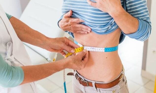 the girl's waist reduction in a week